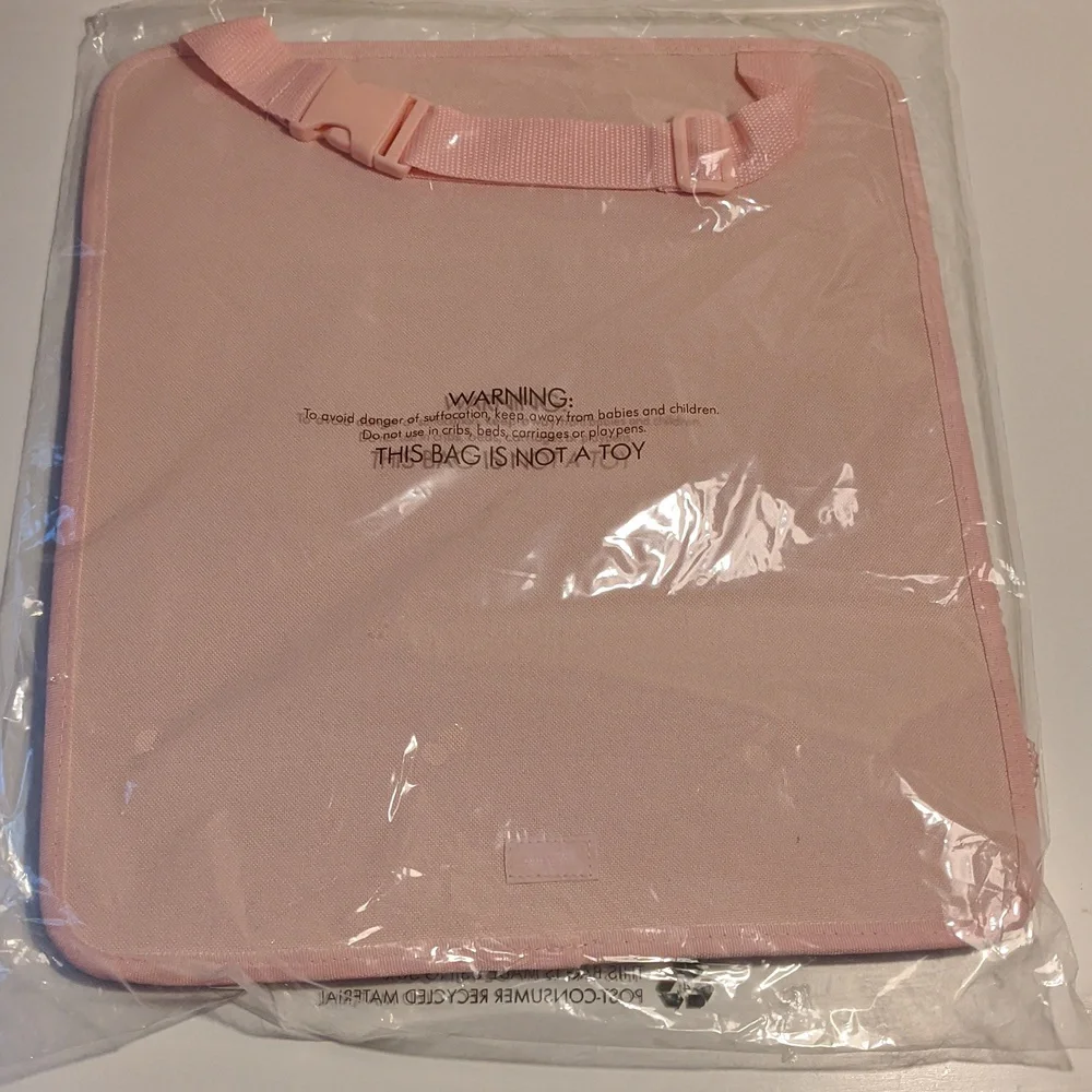 Thirty One Utility Tote Organizer Cotton Candy Pink NEW Car Travel